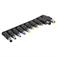 uxcell DC Power Adapter Kit 10pcs 5.5 x 2.1mm Jack