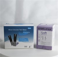 Medical Blood Glucose Test Strips and Lancets and