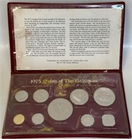 1975 COINS OF THE BAHAMAS UNCIRCULATED COIN SET