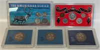 AMERICAN AND CANADIAN COIN SPECIMEN SETS