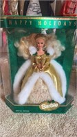 1994 happy holidays Barbie, gold dress, special