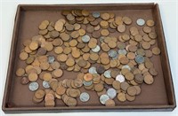 GOOD LARGE LOT OF AMERICAN PENNIES AND NICKLES