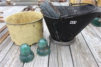 Coal Bucket; Granite Pot; Insulators