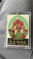Y.A Tittle Quarterback San Franscisco 49ers #86