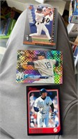3 Cards Baseball Lot: Derek Jeter and Masahiro Tan