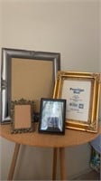 Picture frames, small brass frame made in Italy,
