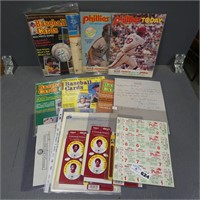 1980's Baseball Cards Magazines, Phillies Today