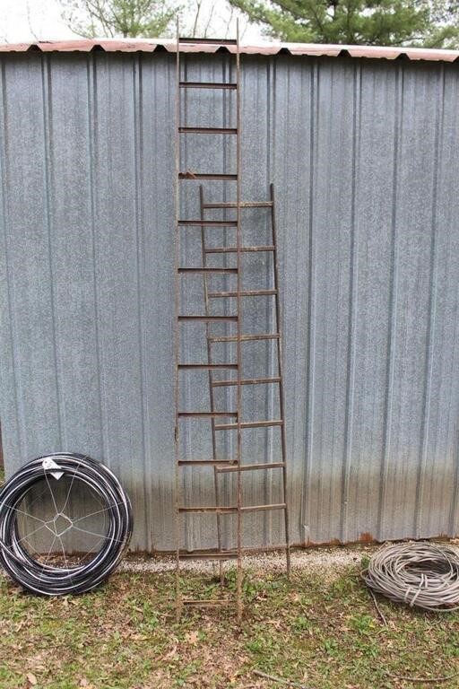 (2) Metal Ladders