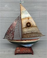 Metal Decorative Boat