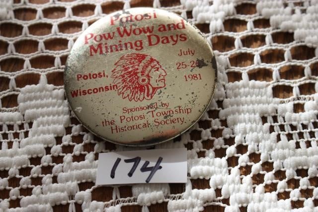 Potosi Pow Wow & Mining Days Pin