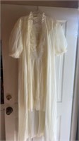 Vintage vanity Fair bridal lingerie nightgown