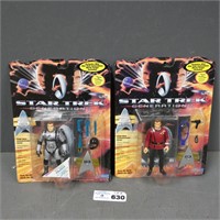 Pair of Star Trek Action Figurines