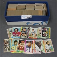 Large Lot of Assorted Early Football Cards