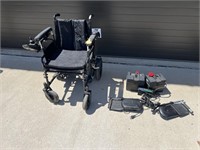 Battery Powered Wheelchair, Batteries, Charger*