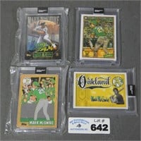 (4) Mark McGwire Project 2020 Cards