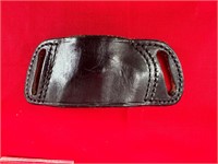 Triple K black leather holster 246-10