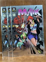 MaNik #1 Millennium Comics - Three Copies