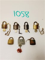 U.S. Military Brass Key Locks