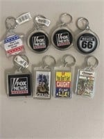Lot of Collectible Advertising Key Chains