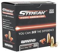 Ammo Inc 9124TMCSTRKRED200 Streak Visual RED Self