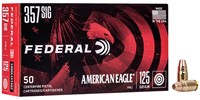 Federal AE357S2 American Eagle Handgun 357 Sig 125