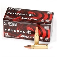 Federal AE5728A American Eagle Handgun 5.7x28mm 40