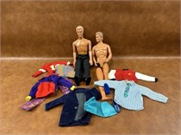 Vintage Ken Dolls and Clothes