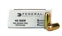 Federal RTP40180 Range  Target RangeTargetPractice
