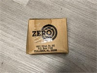 ZERO MANUFACTURING 9MM 124GR FMJ 500 COUNT