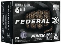 Federal PD45P1 Premium Personal Defense Punch 45 A