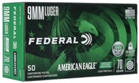 Federal AE9LF1 American Eagle IRT Training 9mm Lug