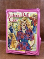Vintage Fashion Doll Case With Barbies