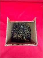 Box of approx. 3lbs of .45 ACP Brass for reloading