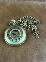 Vintage Majestron Gold Pocket Watch