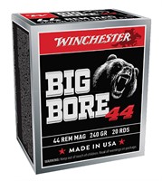 Winchester Ammo X44MBB Big Bore Hunting 44 Rem Mag