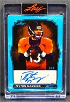 2023 Leaf Peyton Manning Art Of Sport auto card