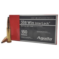 Aguila 8090AG   308 Win 150 gr InterLock Boat Tail