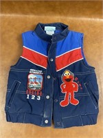 Vintage Sesame Street Elmo Vest