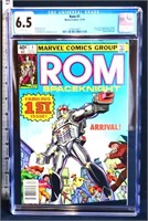 Graded Marvel Rom #1 comic, 12/79