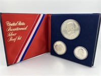 United States Bicentennial UN Silver Set