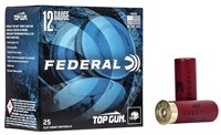 Federal TGL128 Top Gun  12 Gauge 2.75 1 18 oz 8 Sh