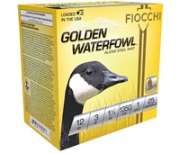 Fiocchi 123SGW1 Golden Waterfowl Waterfowl 12 Gaug