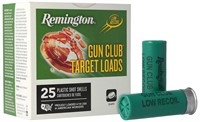 Remington Ammunition 20243 Gun Club  12 Gauge 2.75