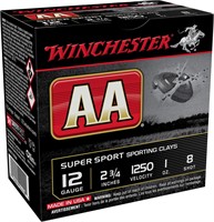 Winchester Ammo AASC12508 AA Sporting Clay 12 Gaug