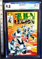 Graded Marvel/Epic Alien Legion #3, 8/84