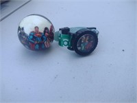Superman Watch and Ball