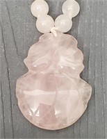 Pink Jade Necklace