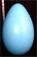 Vintage 12in blue Easter egg blow mold