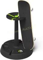 4-Up Rotating Skateboard Stand - Portable Rack