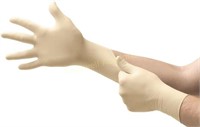 MICROFLEX Latex Gloves  Size M  Case of 1000